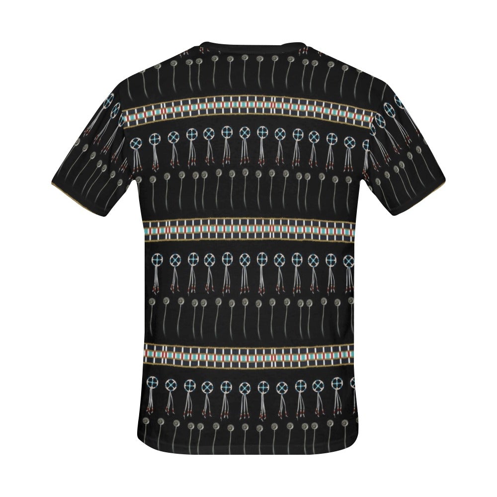 Beaded Bracelet All Over Print T-Shirt for Men (USA Size) (Model T40) All Over Print T-Shirt for Men (T40) e-joyer 