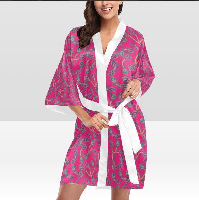 Beaded Lemonade Kimono Robe Artsadd 