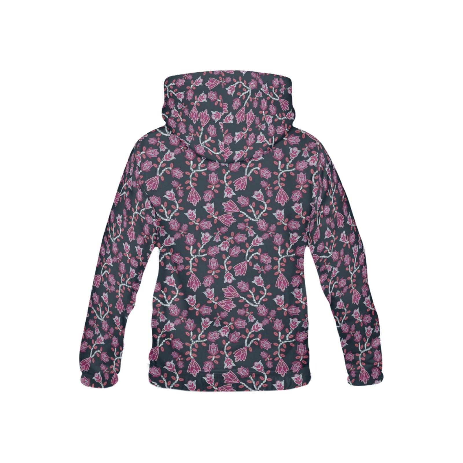 Beaded Pink All Over Print Hoodie for Kid (USA Size) (Model H13) All Over Print Hoodie for Kid (H13) e-joyer 