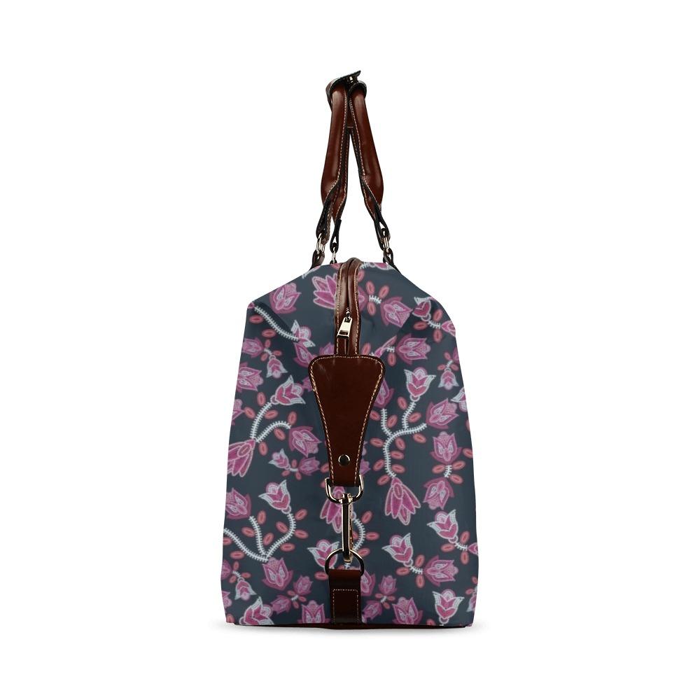 Beaded Pink Classic Travel Bag (Model 1643) Remake Classic Travel Bags (1643) e-joyer 