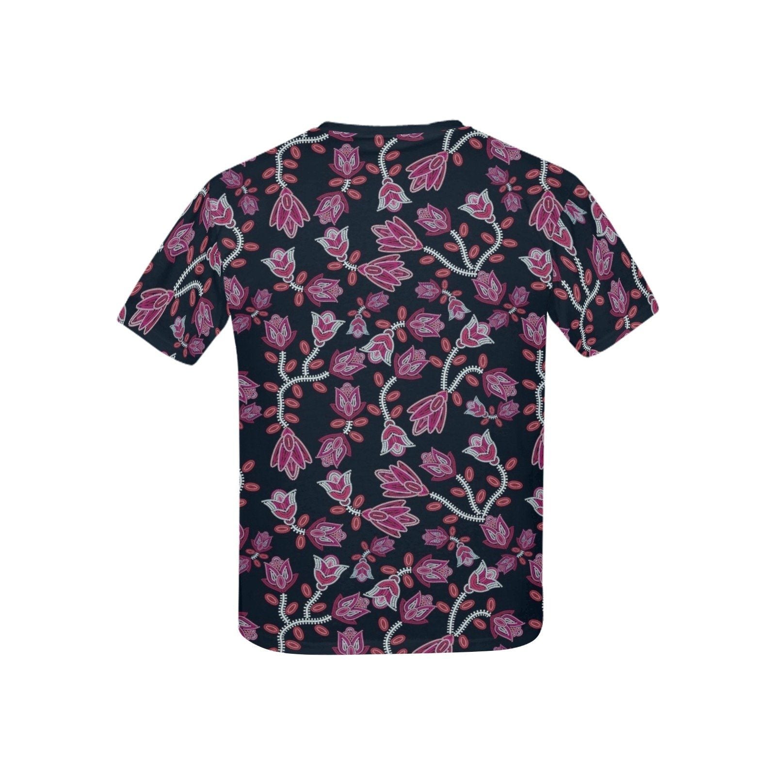 Beaded Pink Kids' All Over Print T-shirt (USA Size) (Model T40) All Over Print T-shirt for Kid (T40) e-joyer 