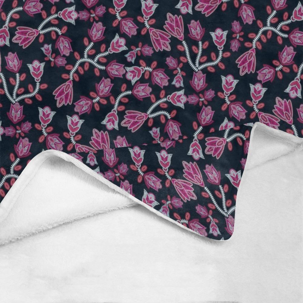 Beaded Pink Ultra-Soft Micro Fleece Blanket 40"x50" Ultra-Soft Blanket 40''x50'' e-joyer 