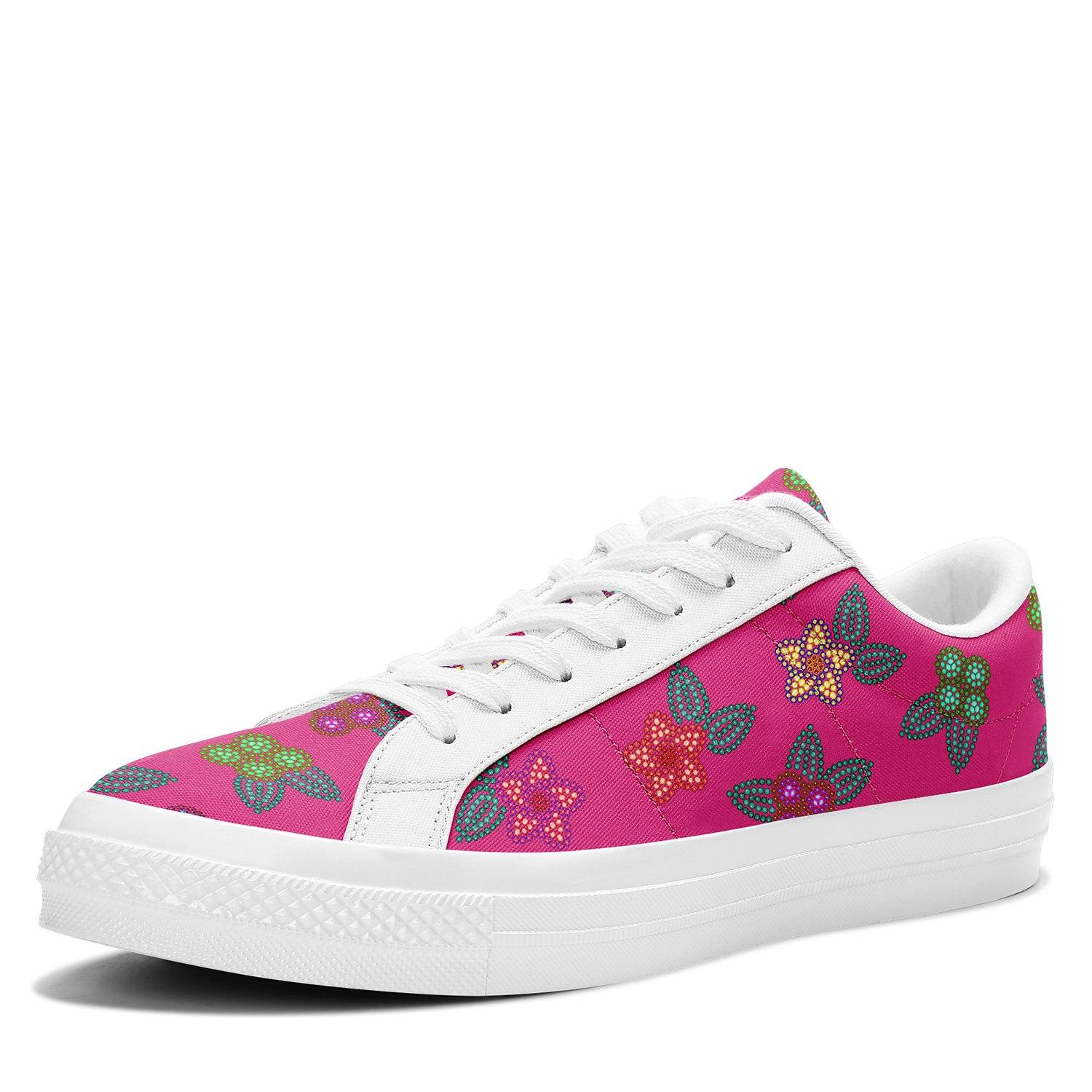 Berry Flowers Aapisi Low Top Canvas Shoes White Sole aapisi Herman 