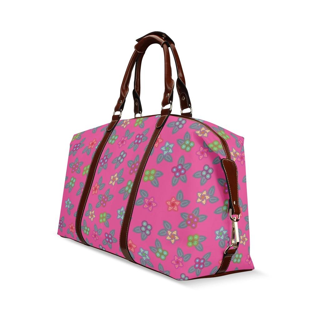 Berry Flowers Classic Travel Bag (Model 1643) Remake Classic Travel Bags (1643) e-joyer 