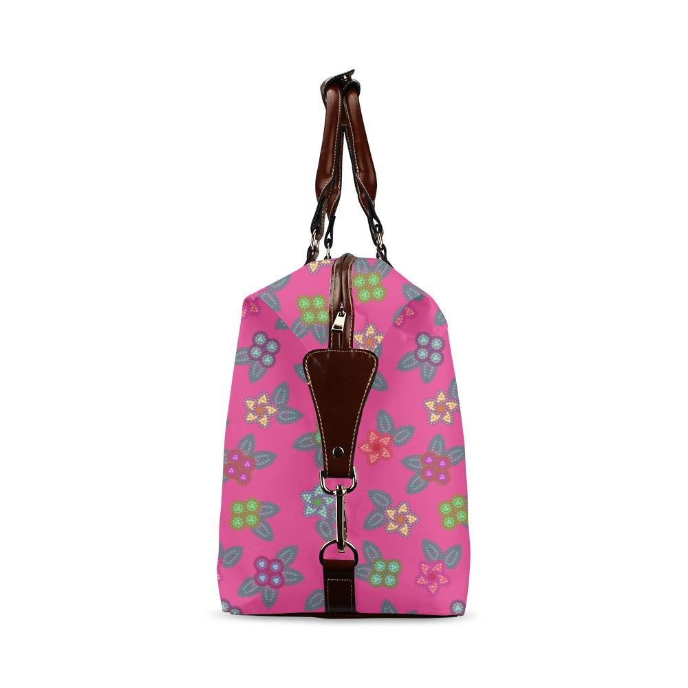 Berry Flowers Classic Travel Bag (Model 1643) Remake Classic Travel Bags (1643) e-joyer 