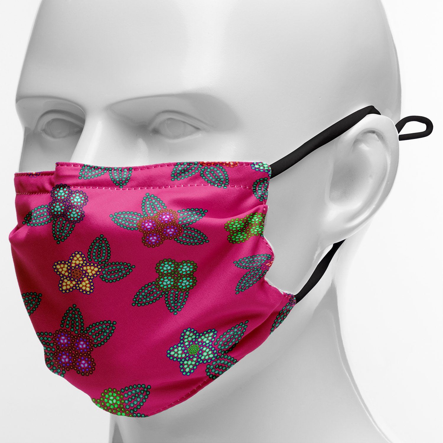 Berry Flowers Face Cover Herman 