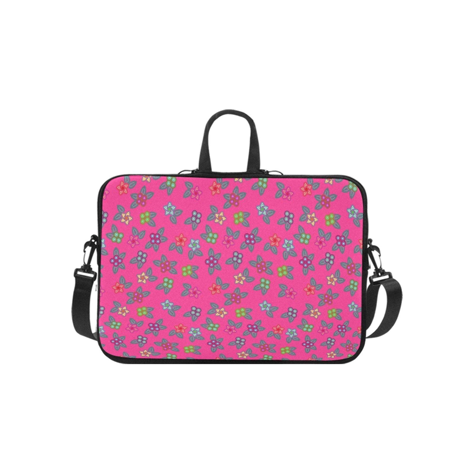 Berry Flowers Laptop Handbags 17" bag e-joyer 