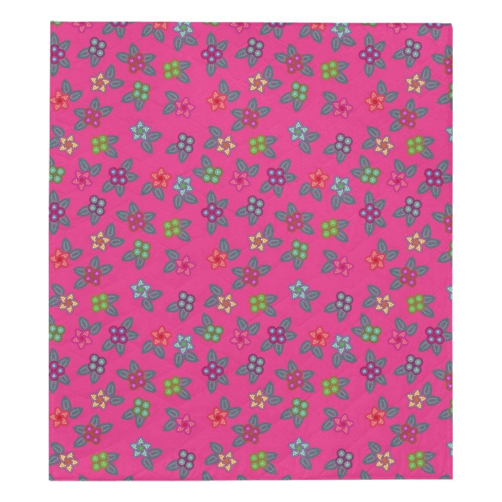 Berry Flowers Quilt 70"x80" Quilt 70"x80" e-joyer 