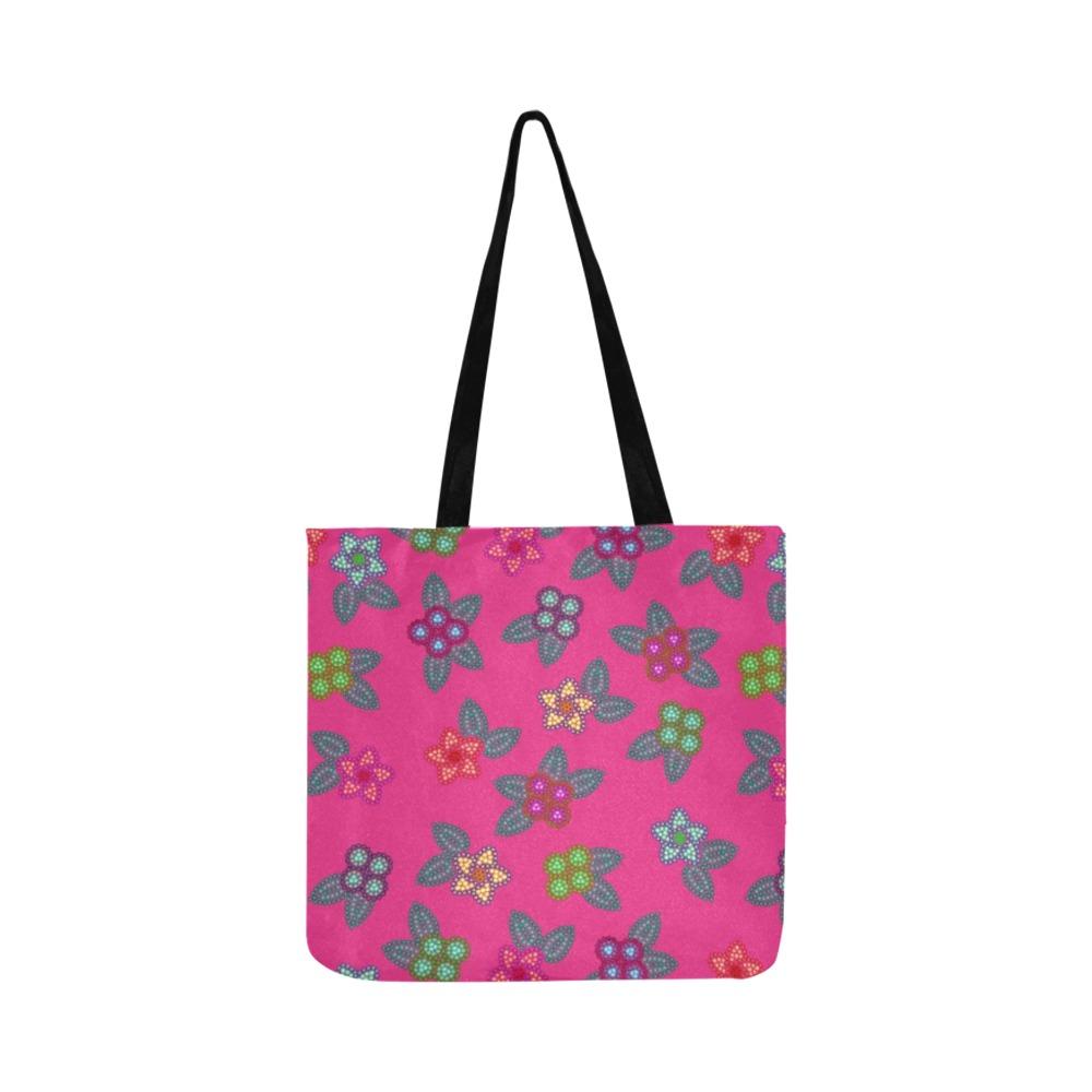 Berry Flowers Reusable Shopping Bag Model 1660 (Two sides) Shopping Tote Bag (1660) e-joyer 