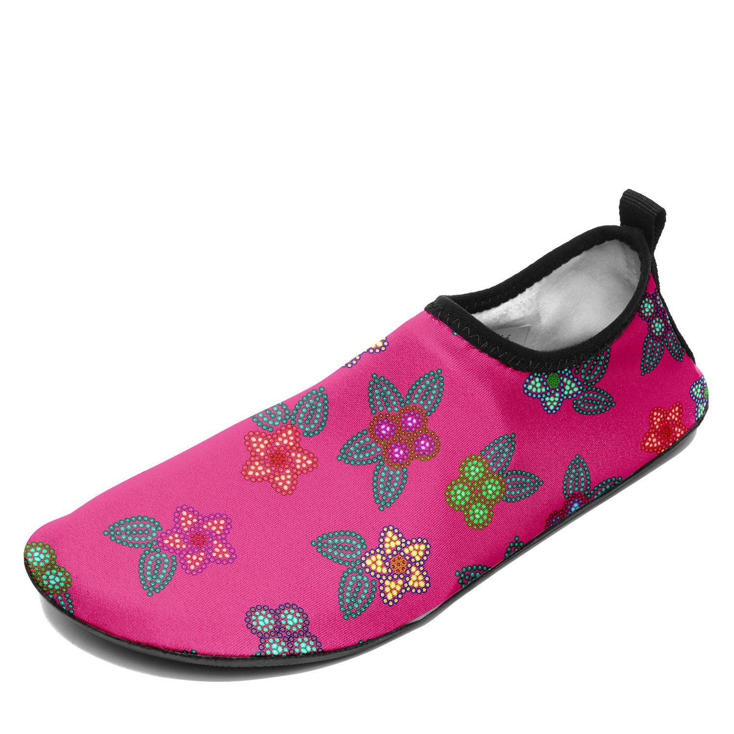 Berry Flowers Sockamoccs Kid's Slip On Shoes Herman 