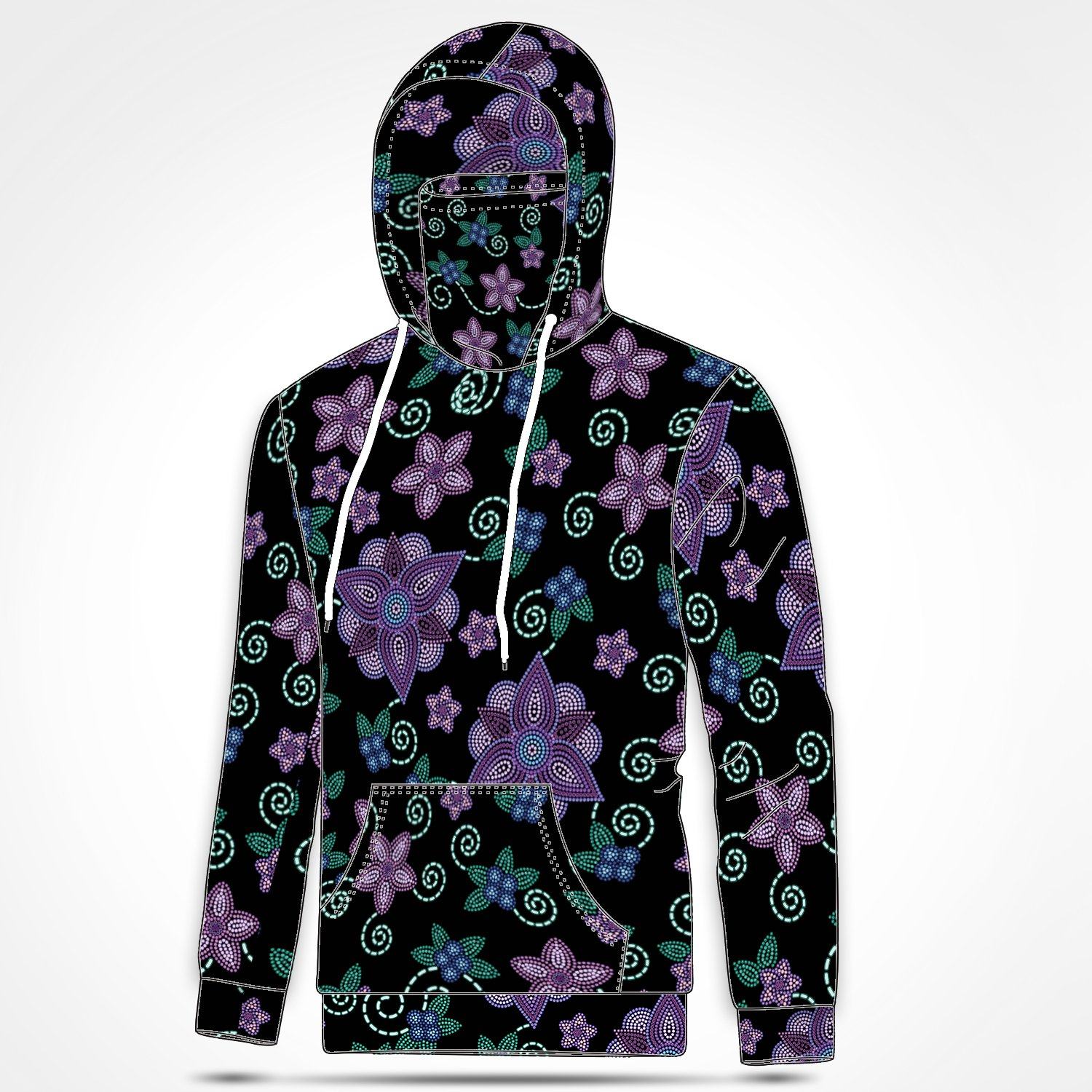 Berry Picking Hoodie with Face Cover 49 Dzine 