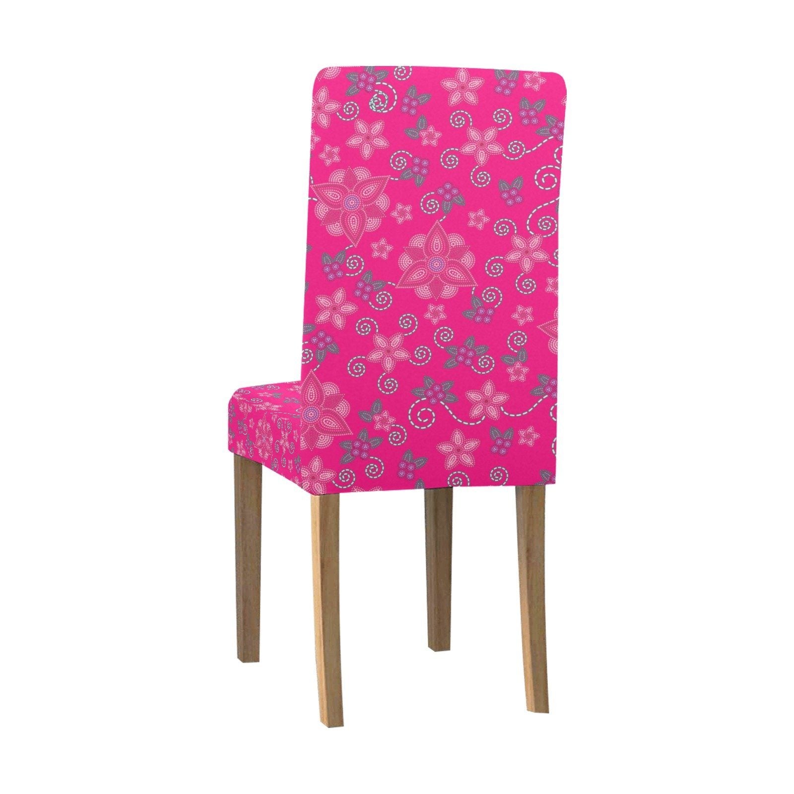 Berry Picking Pink Chair Cover (Pack of 6) Chair Cover (Pack of 6) e-joyer 