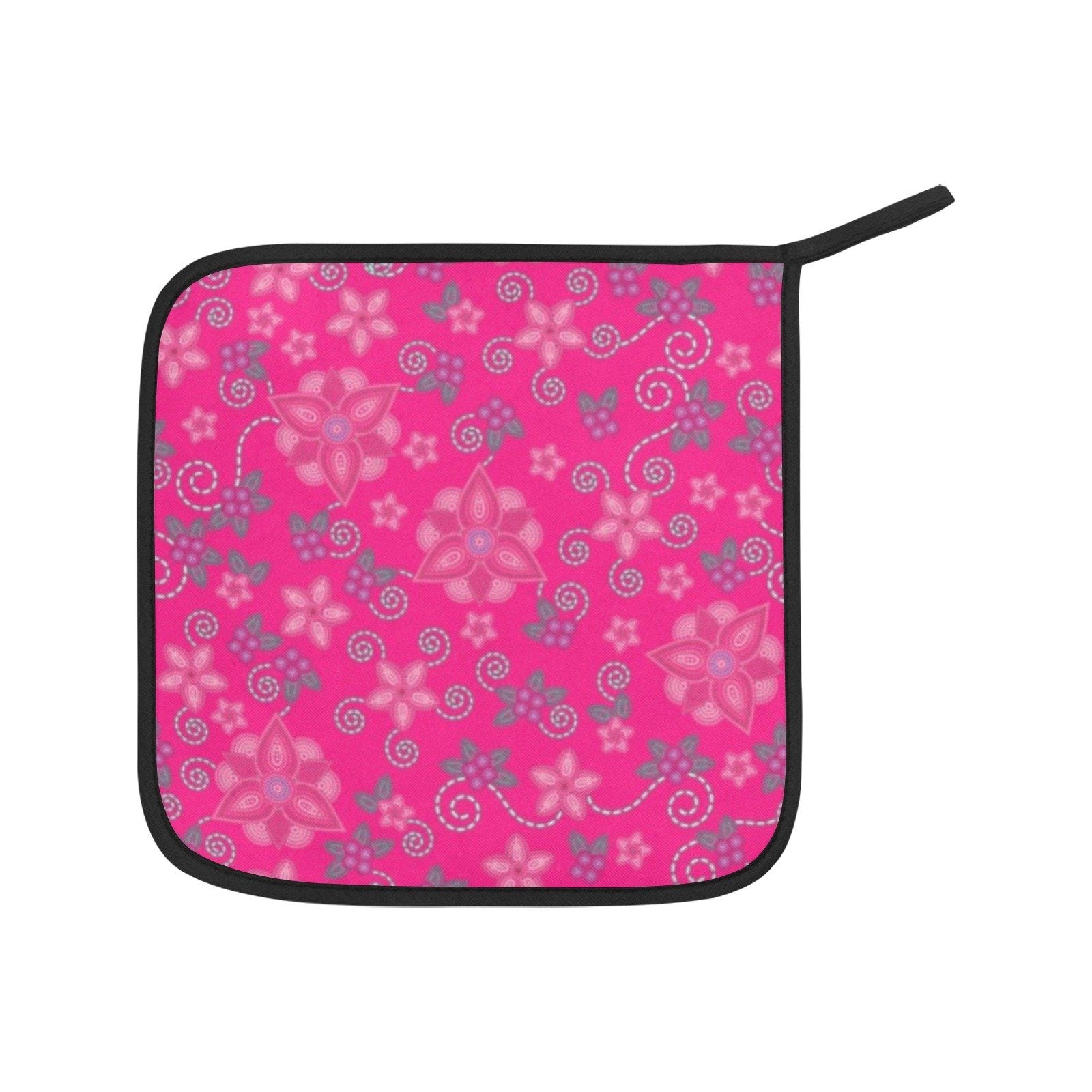 Berry Picking Pink Oven Mitt & Pot Holder Oven Mitt & Pot Holder e-joyer 