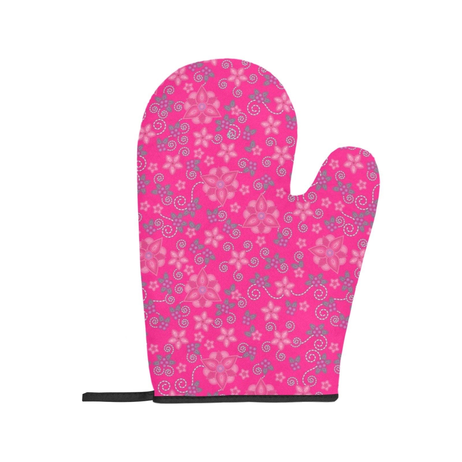 Berry Picking Pink Oven Mitt & Pot Holder Oven Mitt & Pot Holder e-joyer 