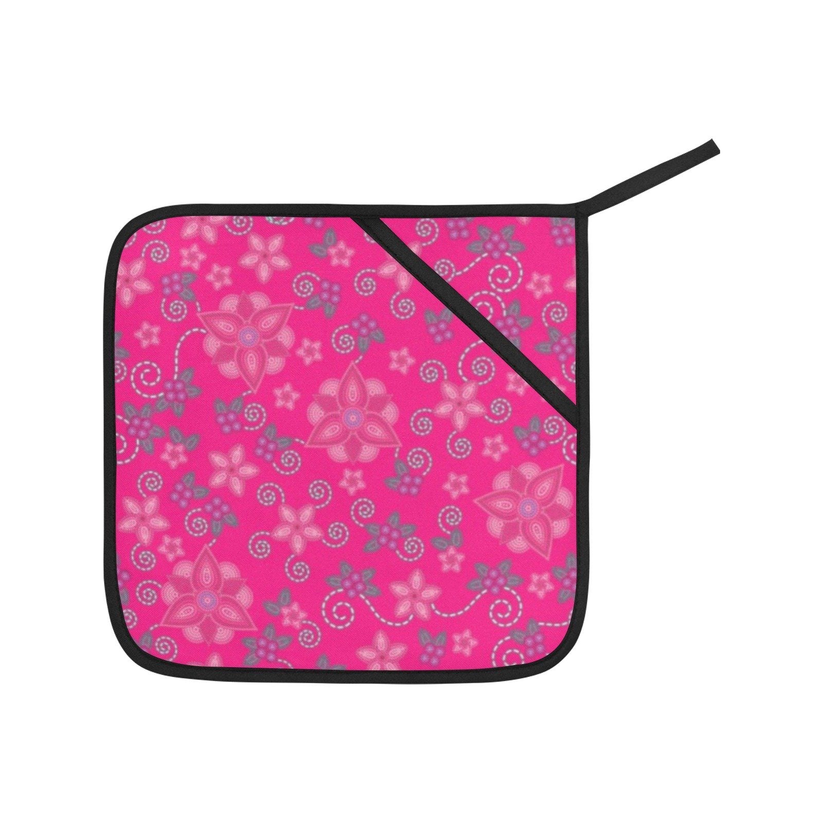 Berry Picking Pink Oven Mitt & Pot Holder Oven Mitt & Pot Holder e-joyer 