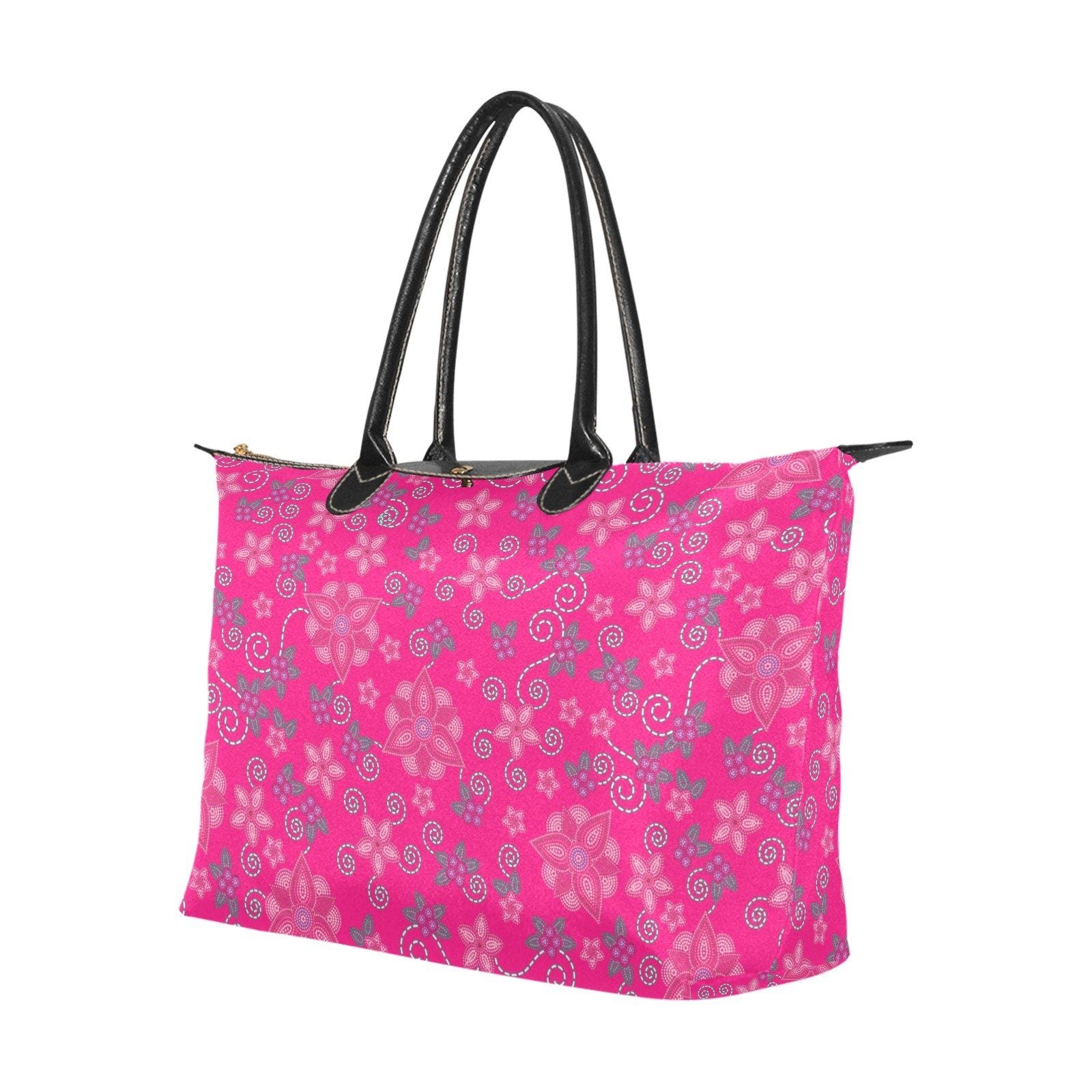 Berry Picking Pink Single-Shoulder Lady Handbag (Model 1714) bag e-joyer 