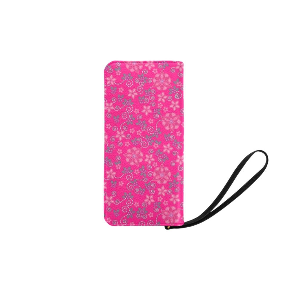 Berry Picking Pink Women's Clutch Purse (Model 1637) Women's Clutch Purse (1637) e-joyer 