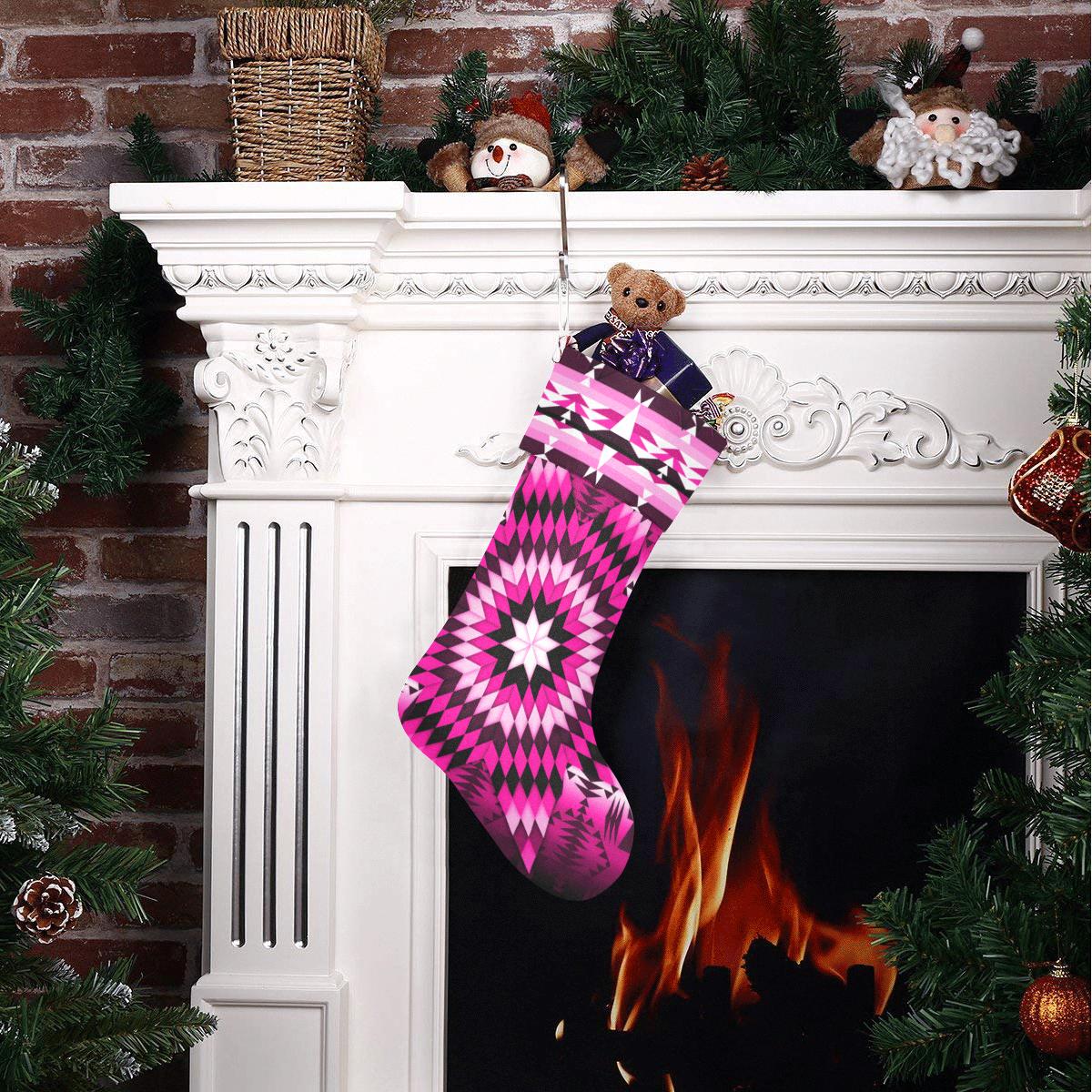 Berry Star Christmas Stocking holiday stocking e-joyer 