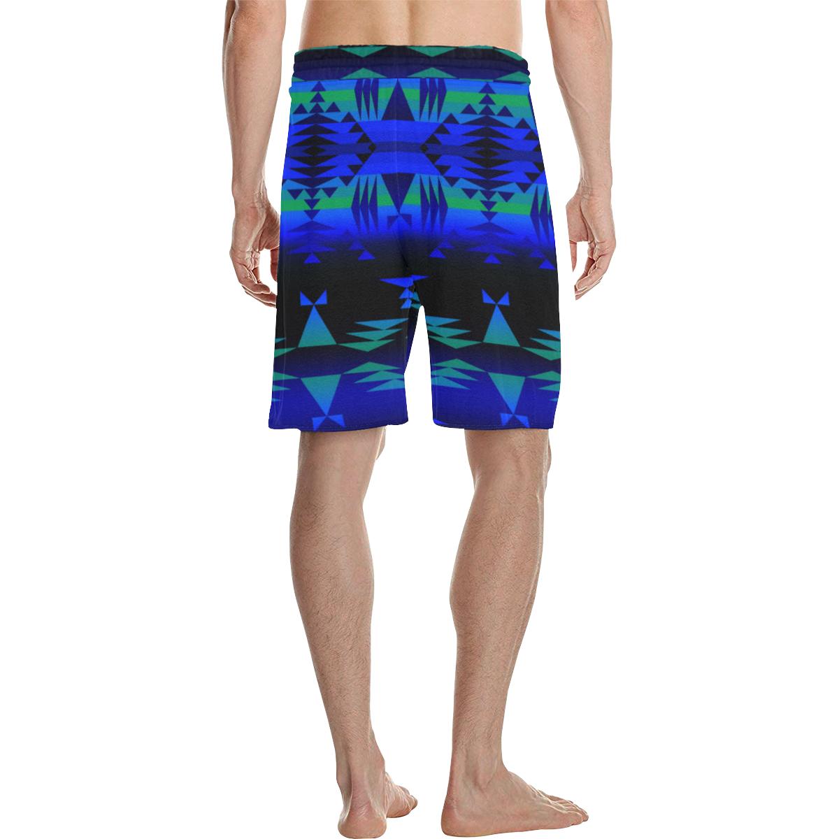 Between the Blue Ridge Mountains Men's All Over Print Casual Shorts (Model L23) Men's Casual Shorts (L23) e-joyer 