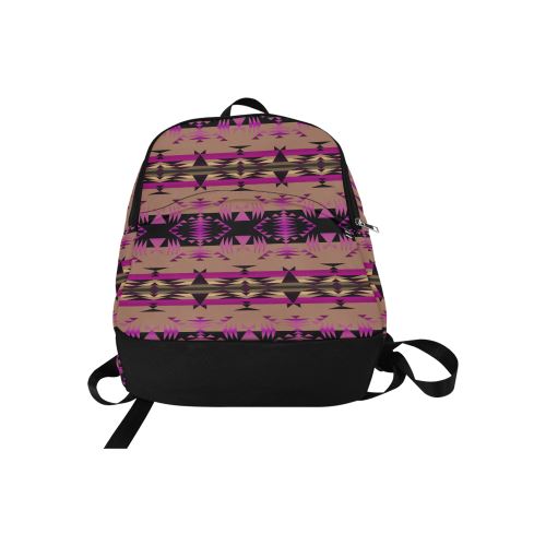 Between the Mountains Berry Fabric Backpack for Adult (Model 1659) Casual Backpack for Adult (1659) e-joyer 