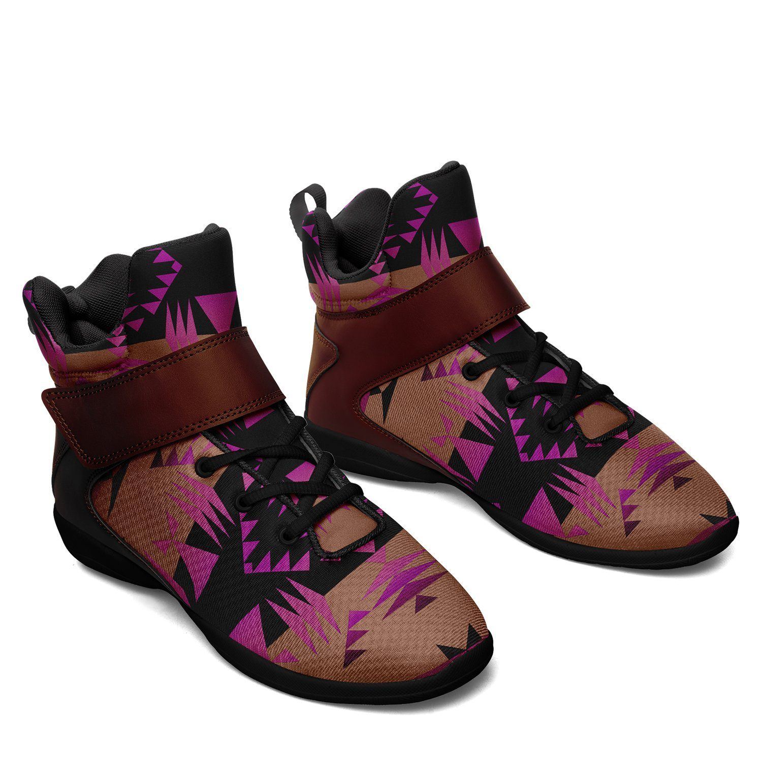 Between the Mountains Berry Kid's Ipottaa Basketball / Sport High Top Shoes 49 Dzine 