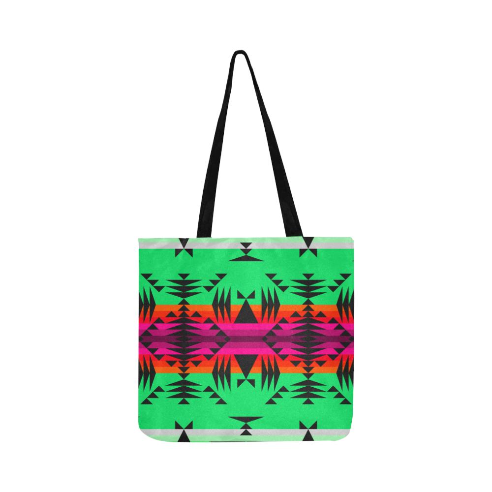 Between the Mountains Deep Lake Reusable Shopping Bag Model 1660 (Two sides) Shopping Tote Bag (1660) e-joyer 