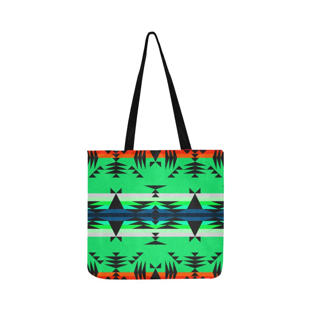 Between the Mountains Deep Lake Reusable Shopping Bag Model 1660 (Two sides) Shopping Tote Bag (1660) e-joyer 