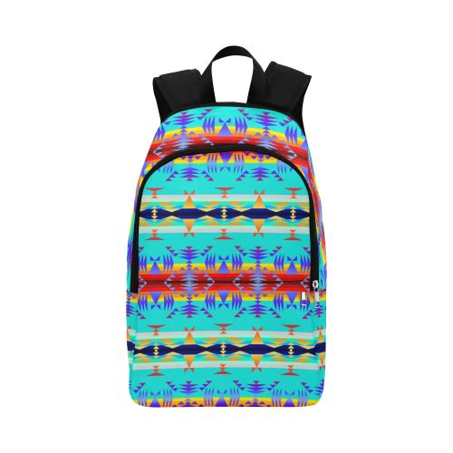 Between the Mountains Fire Fabric Backpack for Adult (Model 1659) Casual Backpack for Adult (1659) e-joyer 
