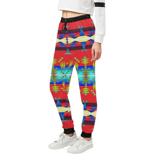 Between the Mountains Greasy Sierra Women's All Over Print Sweatpants (Model L11) Women's All Over Print Sweatpants (L11) e-joyer 