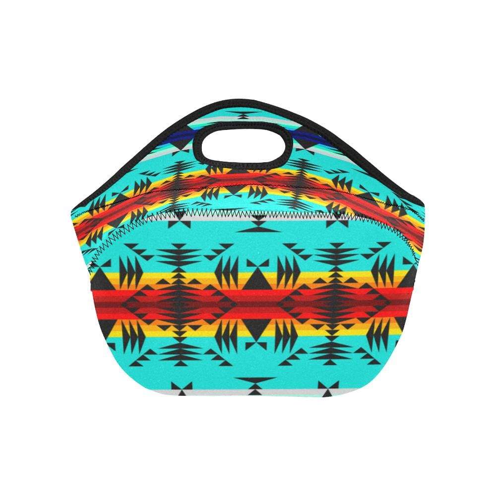 Between the Mountains Neoprene Lunch Bag/Small (Model 1669) Neoprene Lunch Bag/Small (1669) e-joyer 