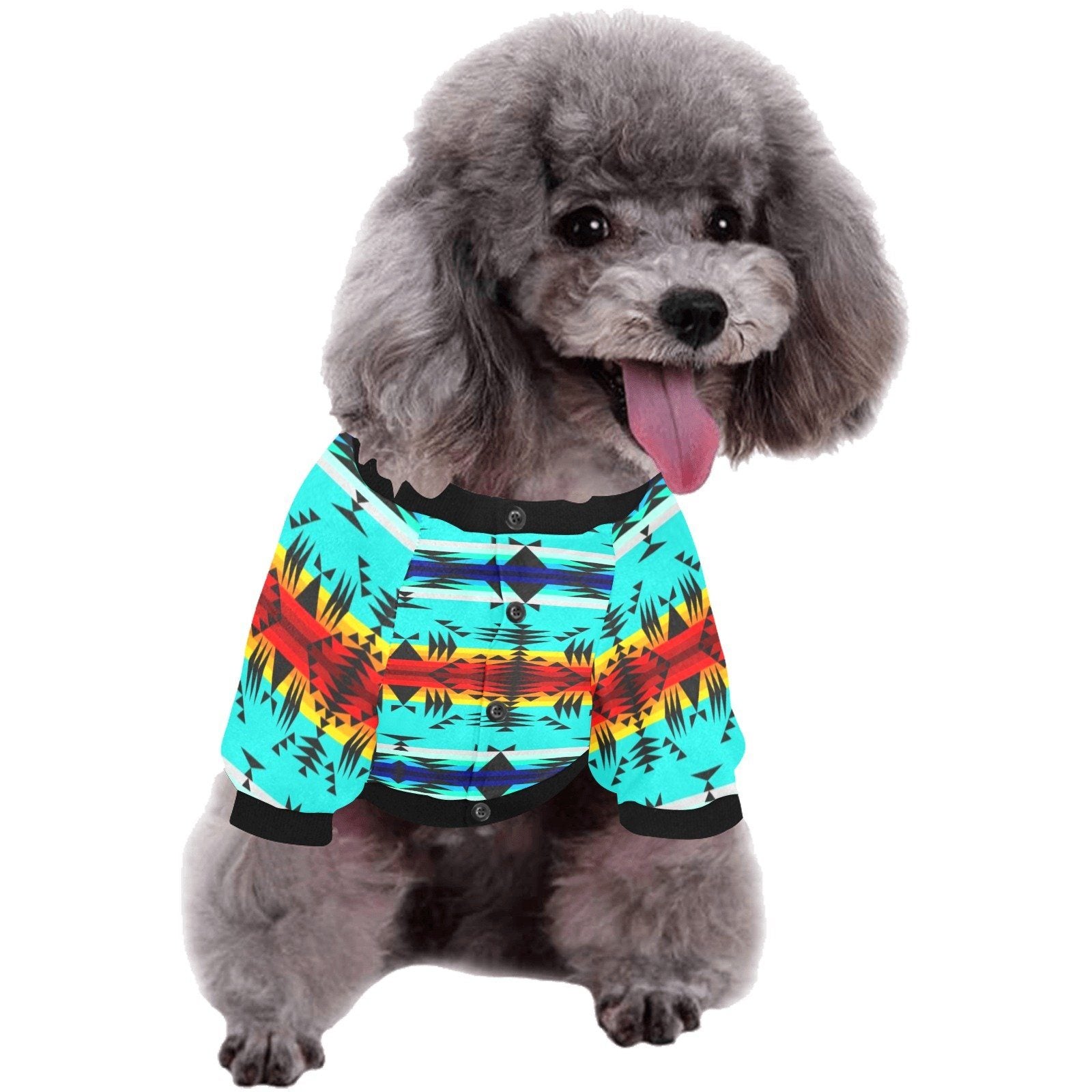 Between the Mountains Pet Dog Round Neck Shirt Pet Dog Round Neck Shirt e-joyer 