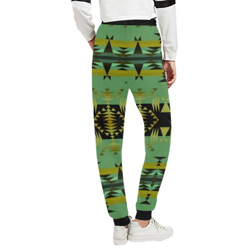 Between the Mountains Sage Women's All Over Print Sweatpants (Model L11) Women's All Over Print Sweatpants (L11) e-joyer 