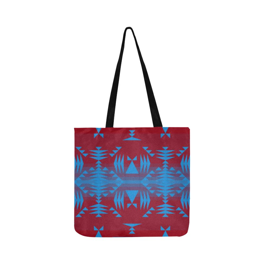 Between the Mountains Sierra Deep lake Reusable Shopping Bag Model 1660 (Two sides) Shopping Tote Bag (1660) e-joyer 