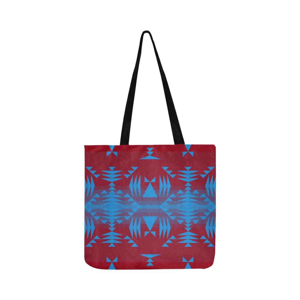 Between the Mountains Sierra Deep lake Reusable Shopping Bag Model 1660 (Two sides) Shopping Tote Bag (1660) e-joyer 