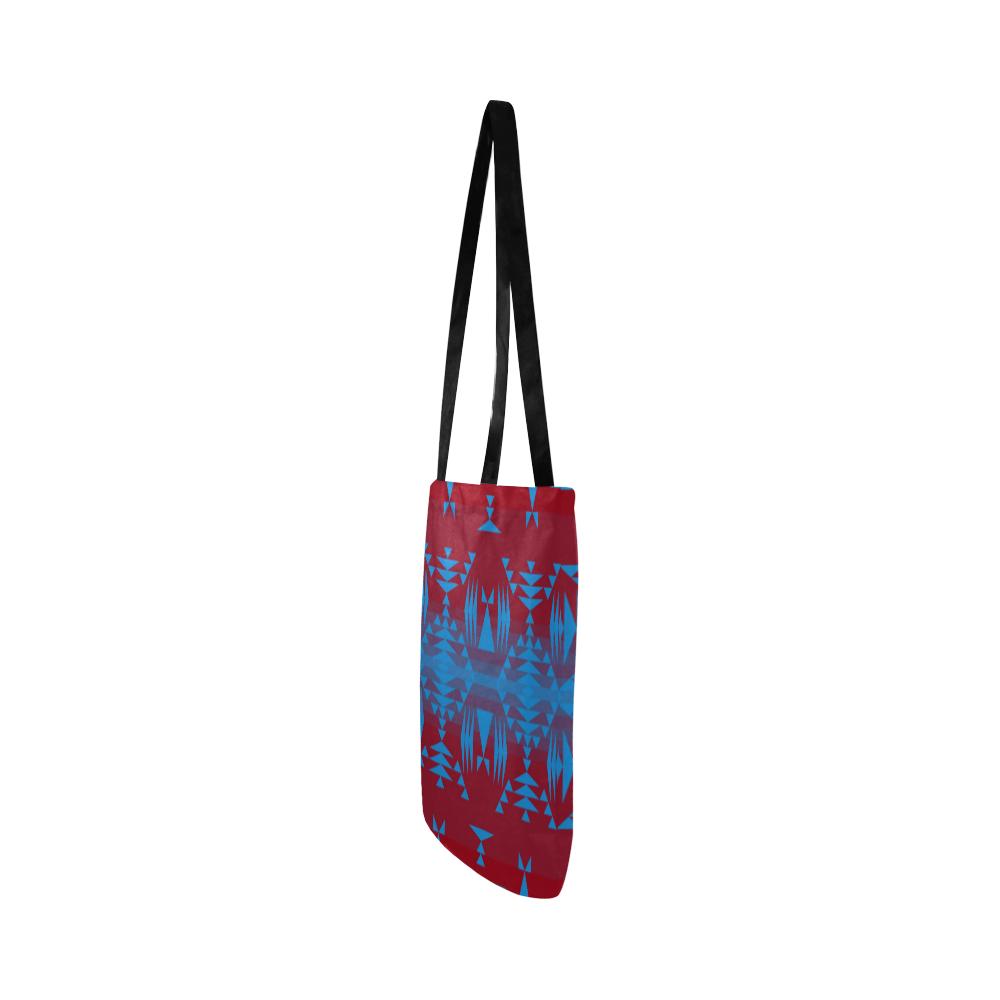 Between the Mountains Sierra Deep lake Reusable Shopping Bag Model 1660 (Two sides) Shopping Tote Bag (1660) e-joyer 