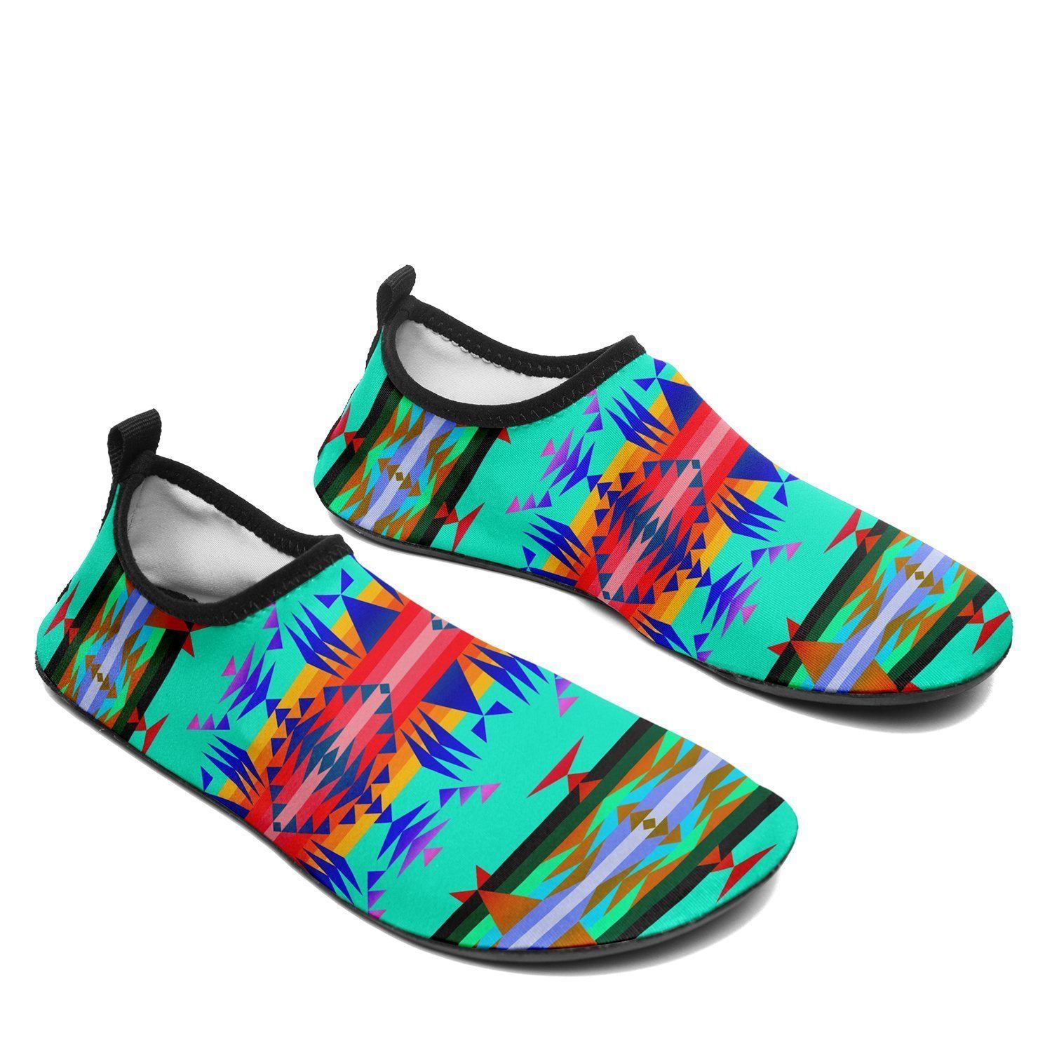 Between the Mountains Spring Sockamoccs Kid's Slip On Shoes 49 Dzine 