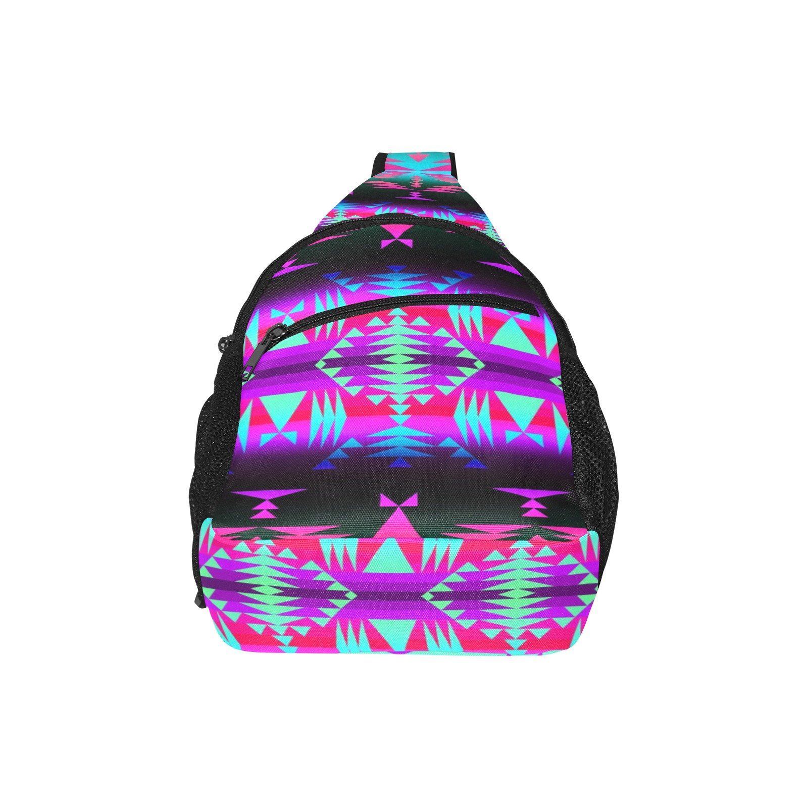 Between the Rocky Mountains All Over Print Chest Bag (Model 1719) All Over Print Chest Bag (1719) e-joyer 