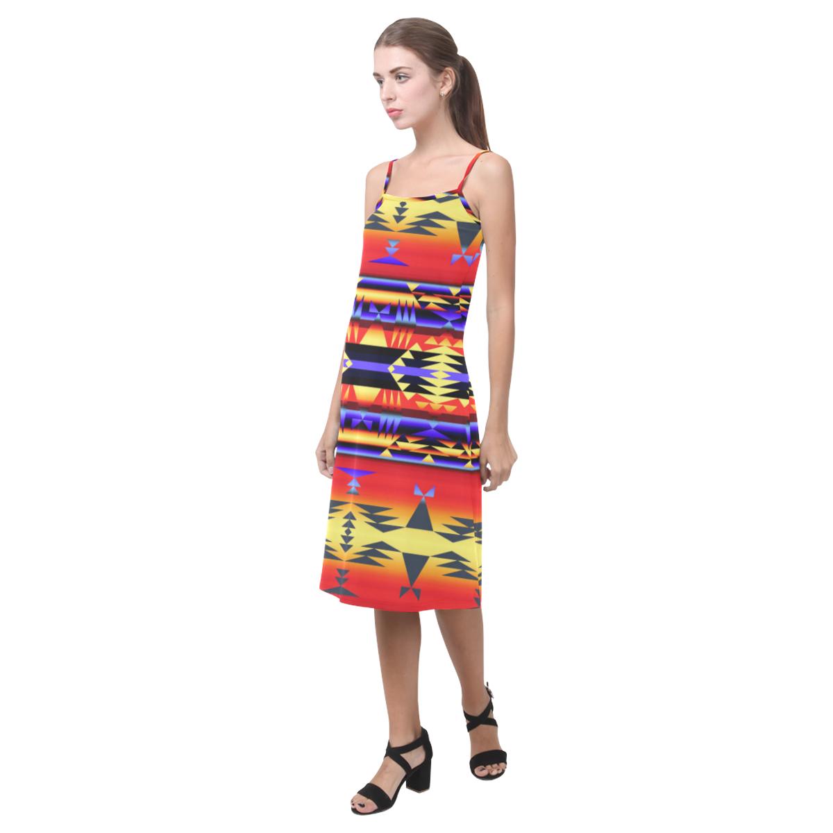 Between the San Juan Mountains Alcestis Slip Dress (Model D05) Alcestis Slip Dress (D05) e-joyer 