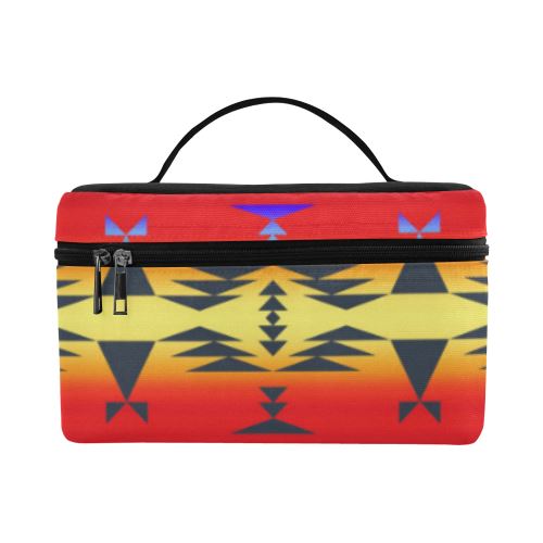 Between the San Juan Mountains Cosmetic Bag/Large (Model 1658) Cosmetic Bag e-joyer 