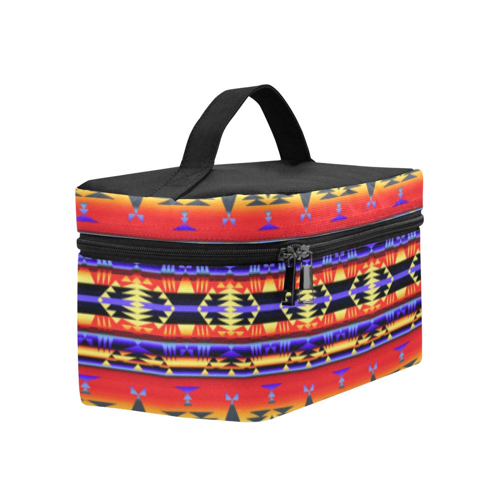 Between the San Juan Mountains Cosmetic Bag/Large (Model 1658) Cosmetic Bag e-joyer 