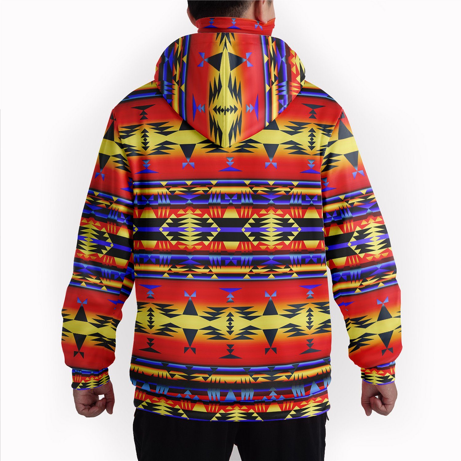 Between the San Juan Mountains Hoodie with Face Cover 49 Dzine 