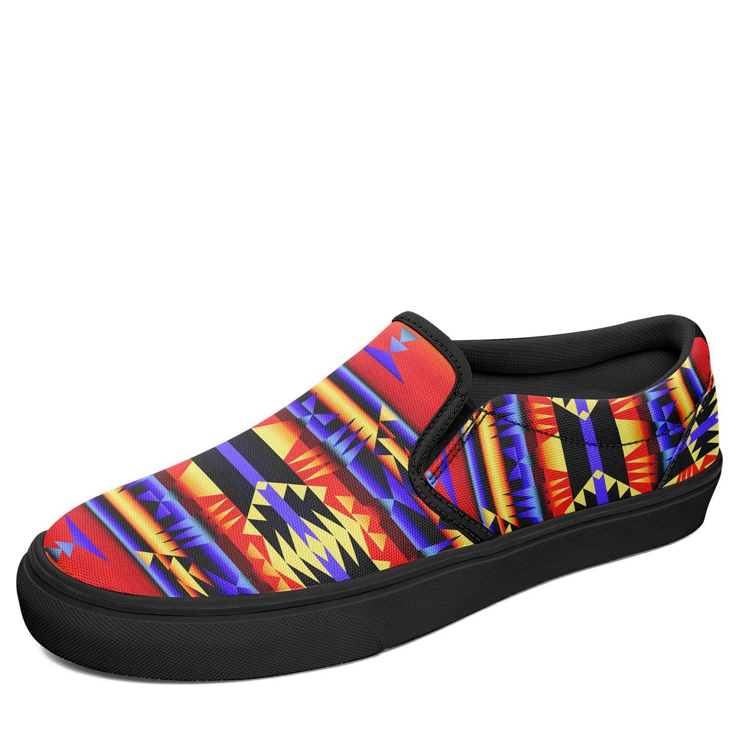 Between the San Juan Mountains Otoyimm Kid's Canvas Slip On Shoes 49 Dzine US Youth 1 / EUR 32 Black Sole 