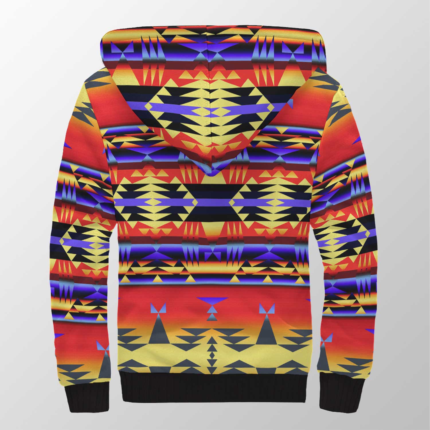 Between the San Juan Mountains Sherpa Hoodie 49 Dzine 