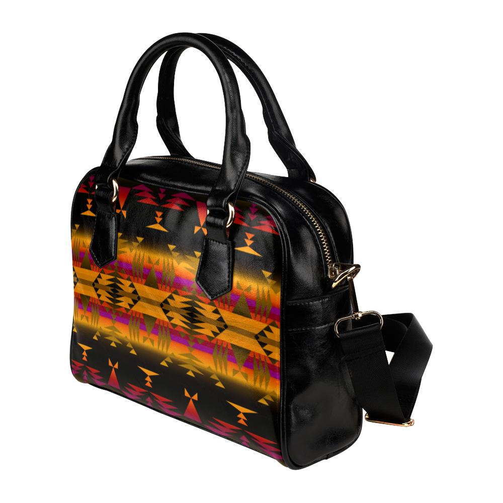 Between the Sierra Mountains Shoulder Handbag (Model 1634) Shoulder Handbags (1634) e-joyer 