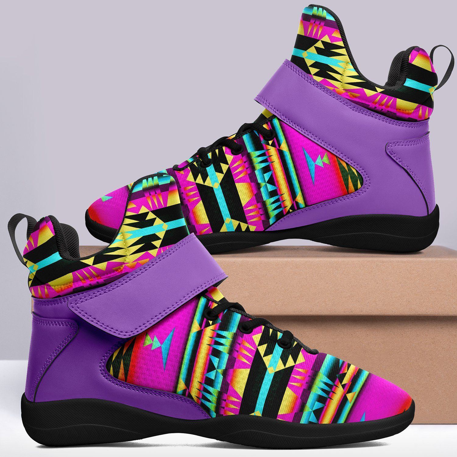 Between the Sunset Mountains Kid's Ipottaa Basketball / Sport High Top Shoes 49 Dzine 