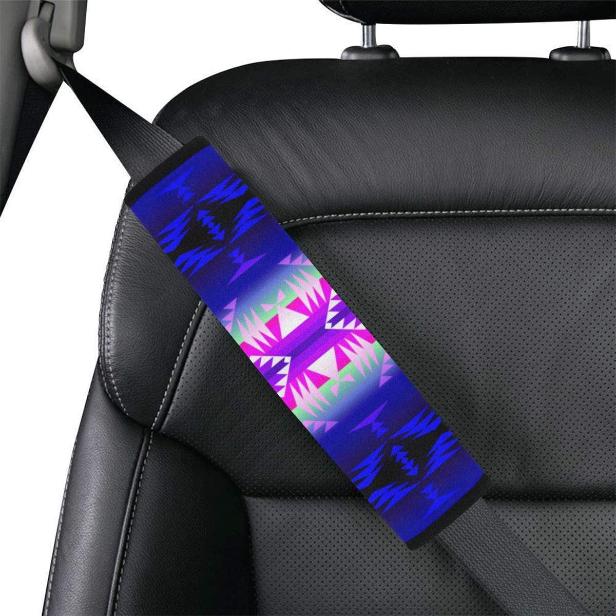 Between the Wasatch Mountains Car Seat Belt Cover 7''x12.6'' Car Seat Belt Cover 7''x12.6'' e-joyer 