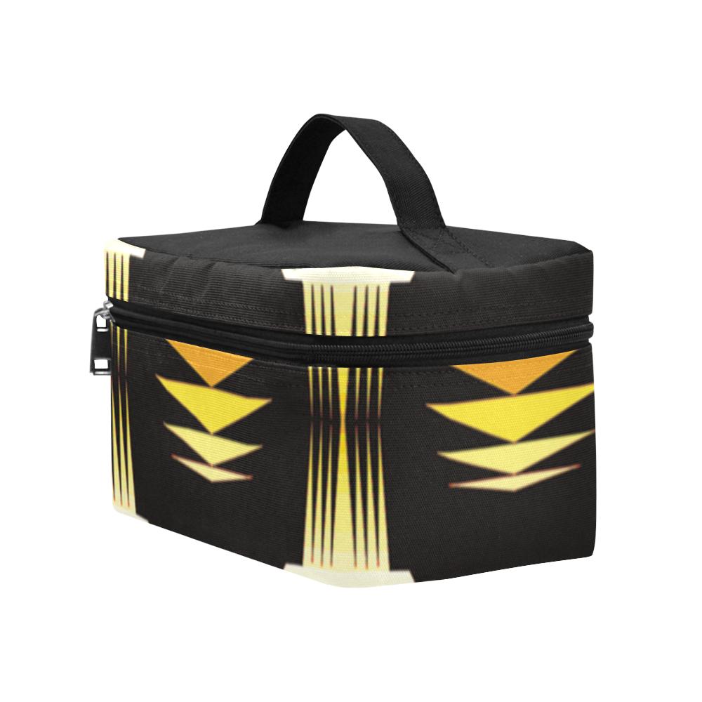 Black and Yellow Sage Lunch Bag/Large (Model 1658) Lunch Bag e-joyer 