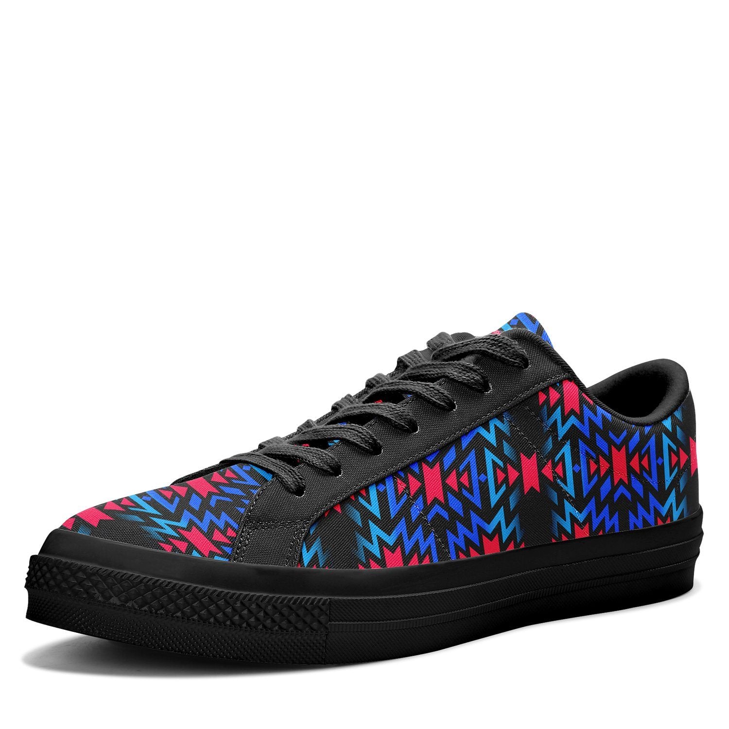 Black Fire Dragonfly Aapisi Low Top Canvas Shoes Black Sole 49 Dzine 