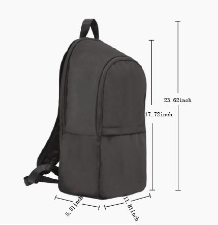 Black Rose Fabric Backpack for Adult (Model 1659) Casual Backpack for Adult (1659) e-joyer 