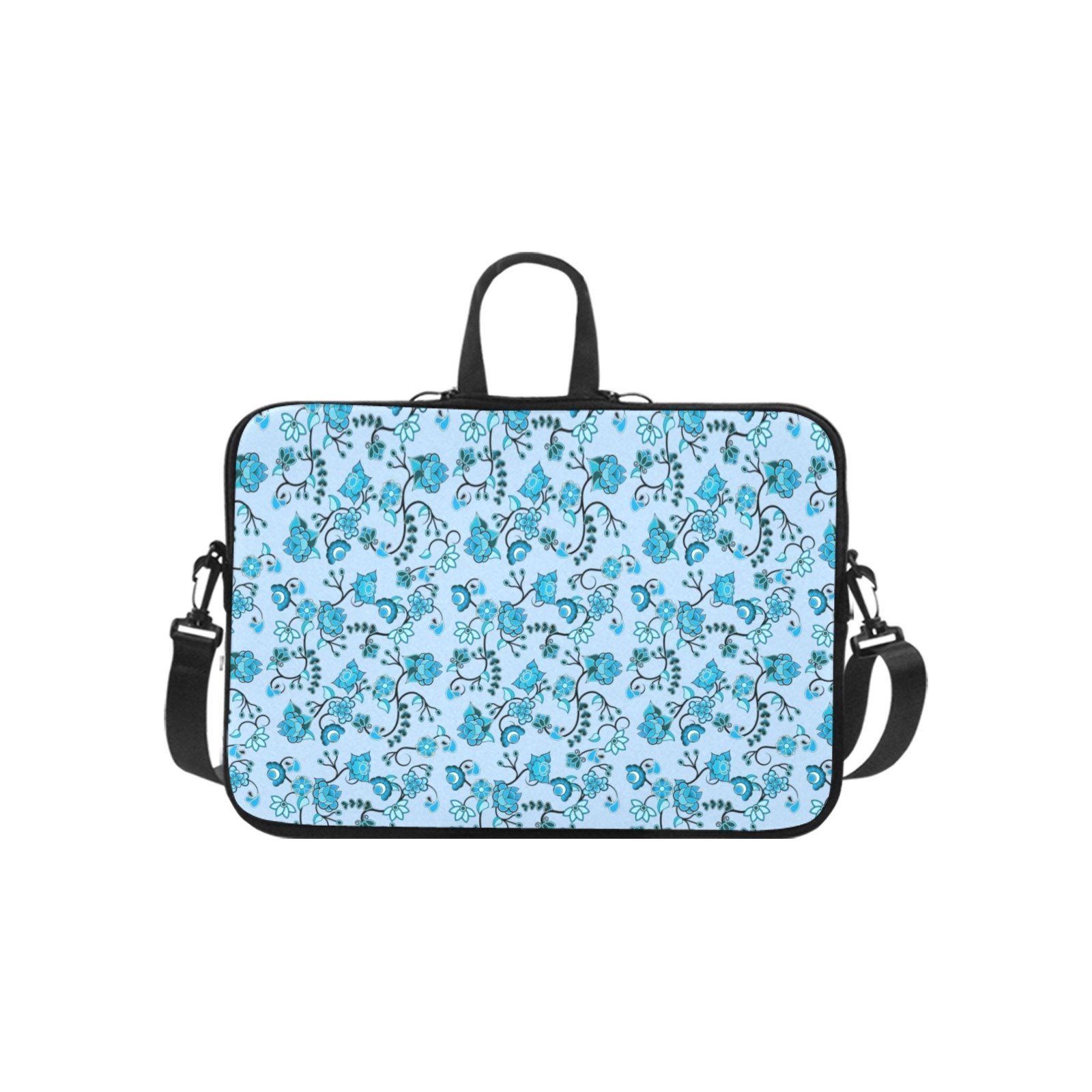 Blue Floral Amour Laptop Handbags 13" Laptop Handbags 13" e-joyer 
